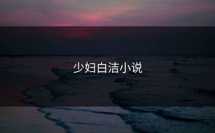 少妇白洁小说